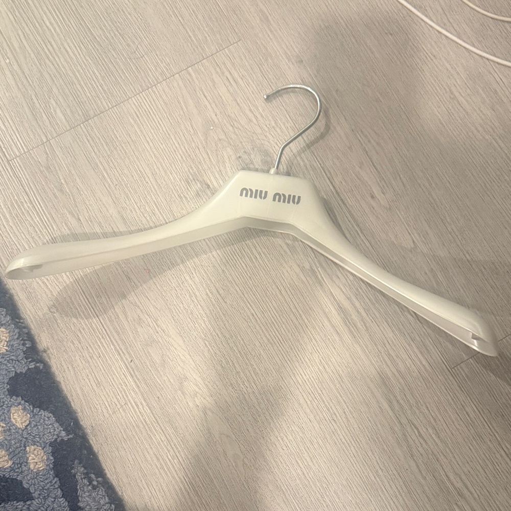 Miu Miu Cream Hanger